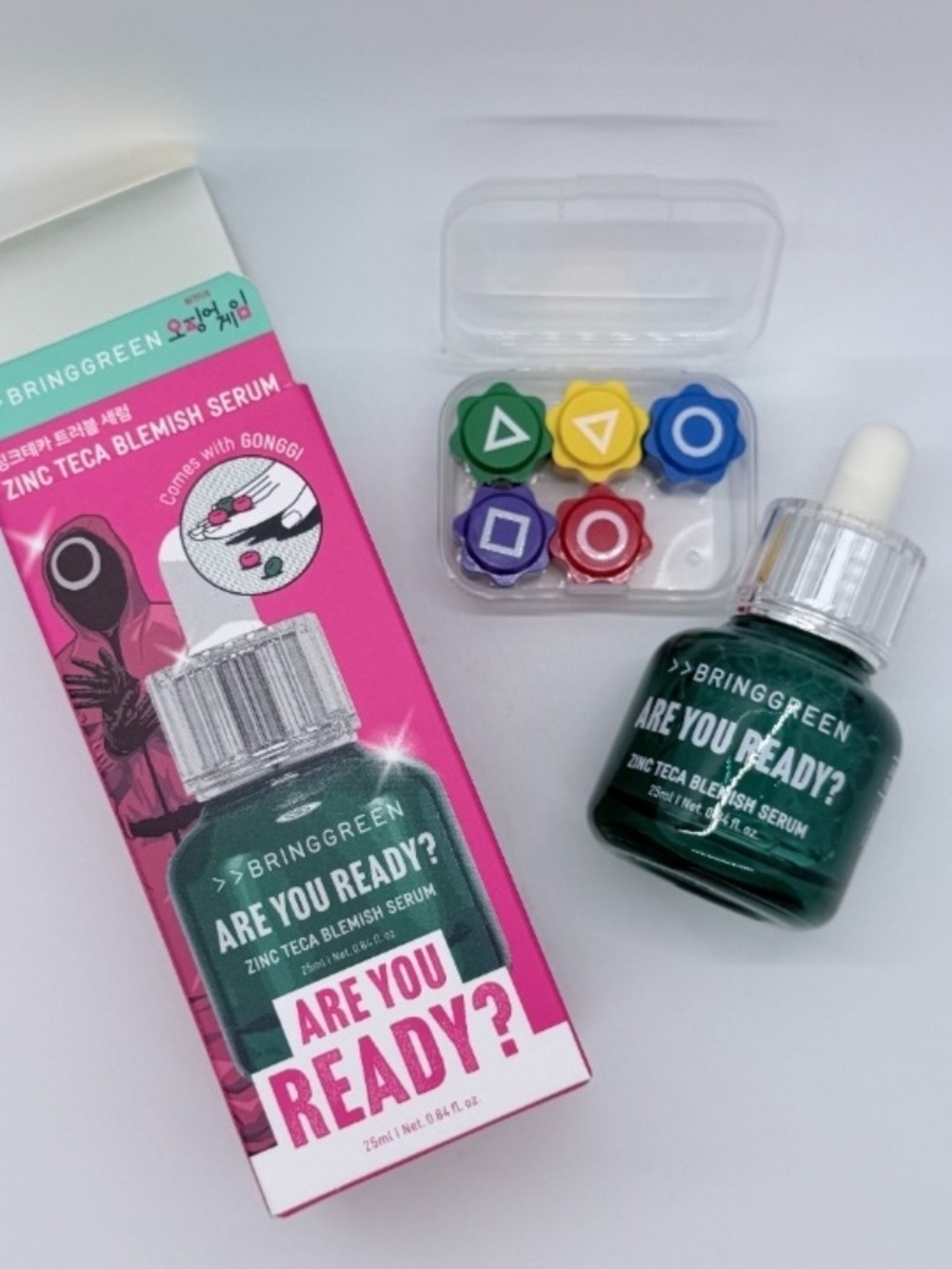 Bring Green Zinc Teca Blemish Serum Squid Game Edition 25ml NEW